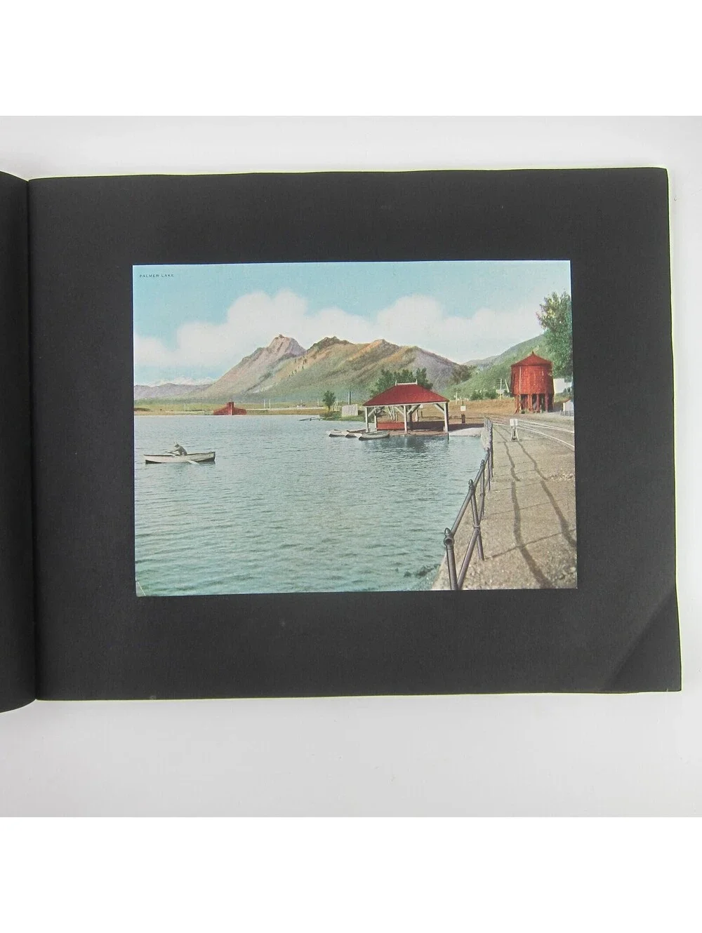 Antique 1914 Book Colorado Rocky Mountain Views on the Rio Grande Railroad Train